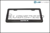 RSP WRX Logo Carbon Fiber License Plate Frame - 2015+ WRX