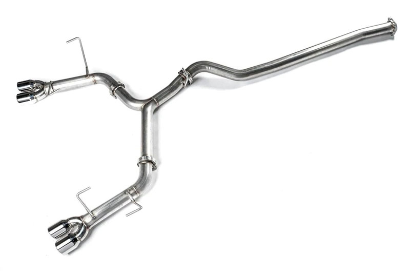 ETS Cat-Back Exhaust System No Muffler Non-Resonated