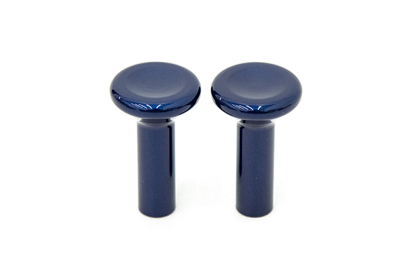 OLM Signature Series Paint Matched Rear Seat Release Knobs (Lapis Blue) 