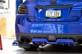 OLM A1 Style Paint Matched Rear Diffuser - 2015-2020 Subaru WRX & STI