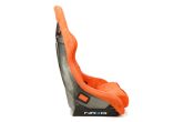 NRG Innovations FRP Ultra Edition Bucket Seat - Orange - Universal