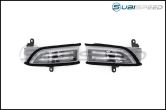 OLM Sequential Mirror Turn Signals with DRLs (Clear Lens) - 2015-2021 Subaru WRX & STI / 2014-2018 Forester / 2013-2017 Crosstrek