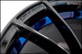 WedsSport SA-72R Blue Light Chrome 18x9.5 +45 R Face - 2013+ FR-S / BRZ / 86 / 2014+ Forester