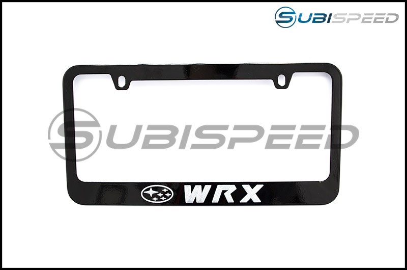 Subaru Classic WRX License Plate Frame in Black
