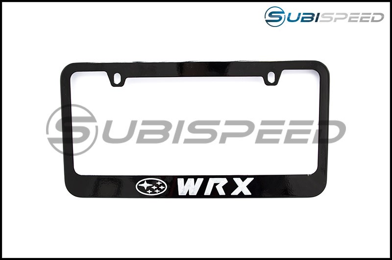 Subaru Classic WRX License Plate Frame in Black UniversalSubispeed