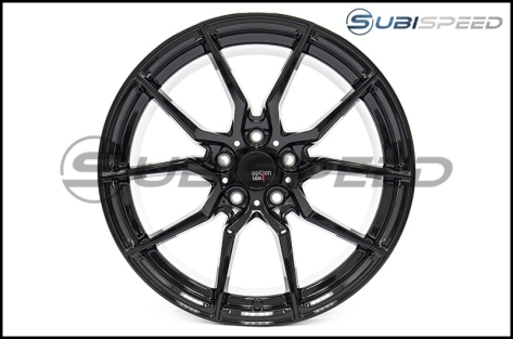 Option Lab R716 18x8.5 +35 Gotham Black Wheels - 2015+ WRX / 2015+ STI