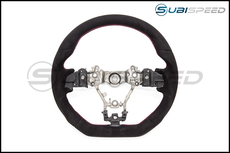 OLM Alcantara Racer (Alcantara) Steering Wheel 15+ WRX / STISubispeed