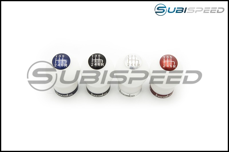 Boomba MT White Delrin Weighted Shift Knob