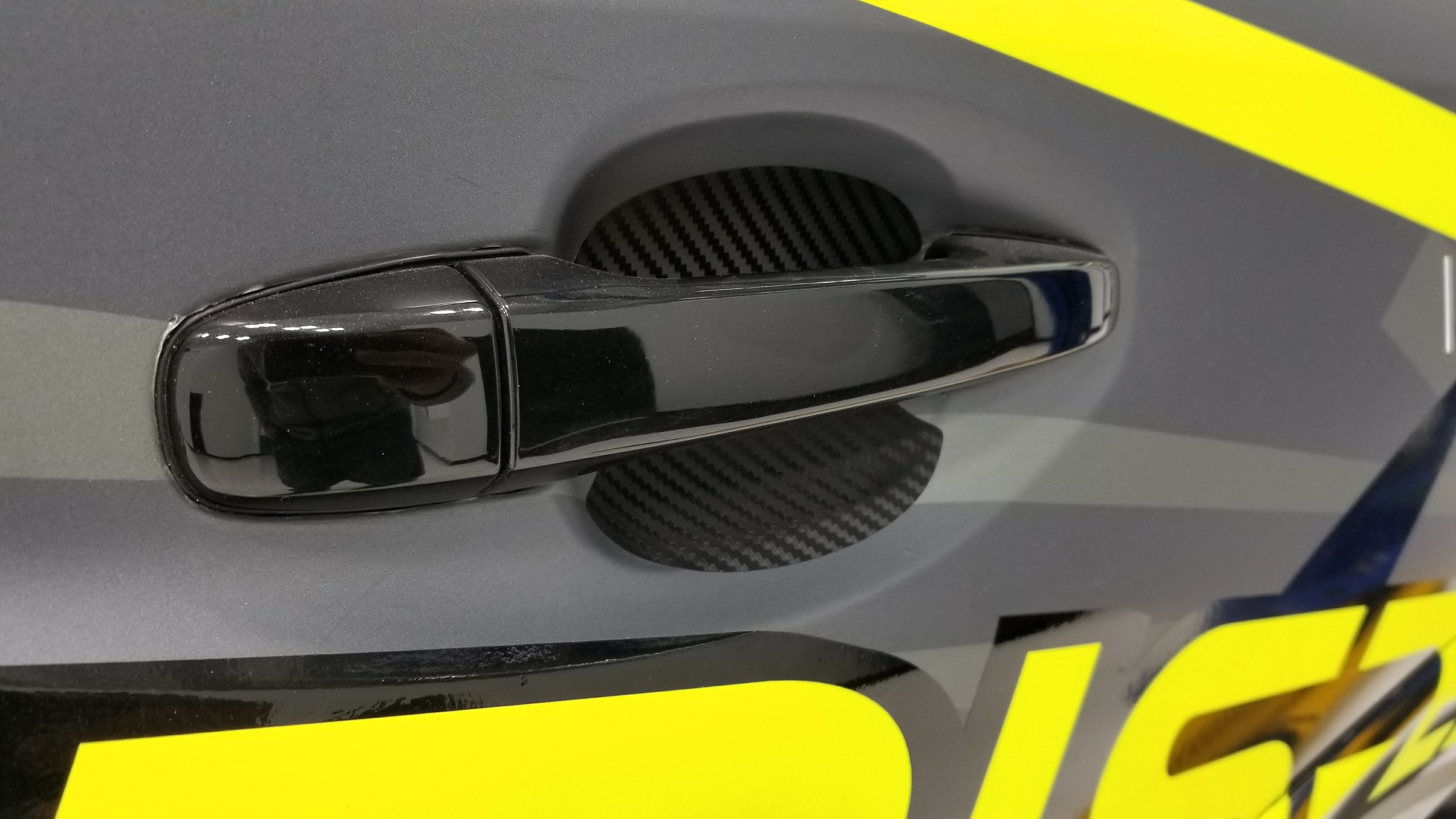 Sticker Fab JDM Style 3D Carbon Door Cup Protector
