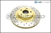 DBA Drilled and Slotted T2 Rotors - 2013-2022 Scion FR-S / Subaru BRZ / Toyota GR86