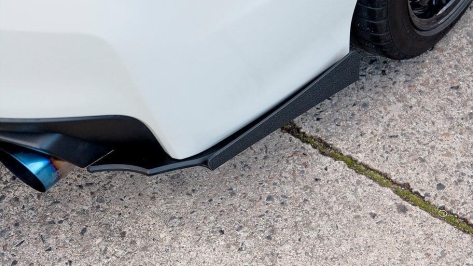 Flow Designs Rear Spats - 2015+ WRX / 2015+ STI