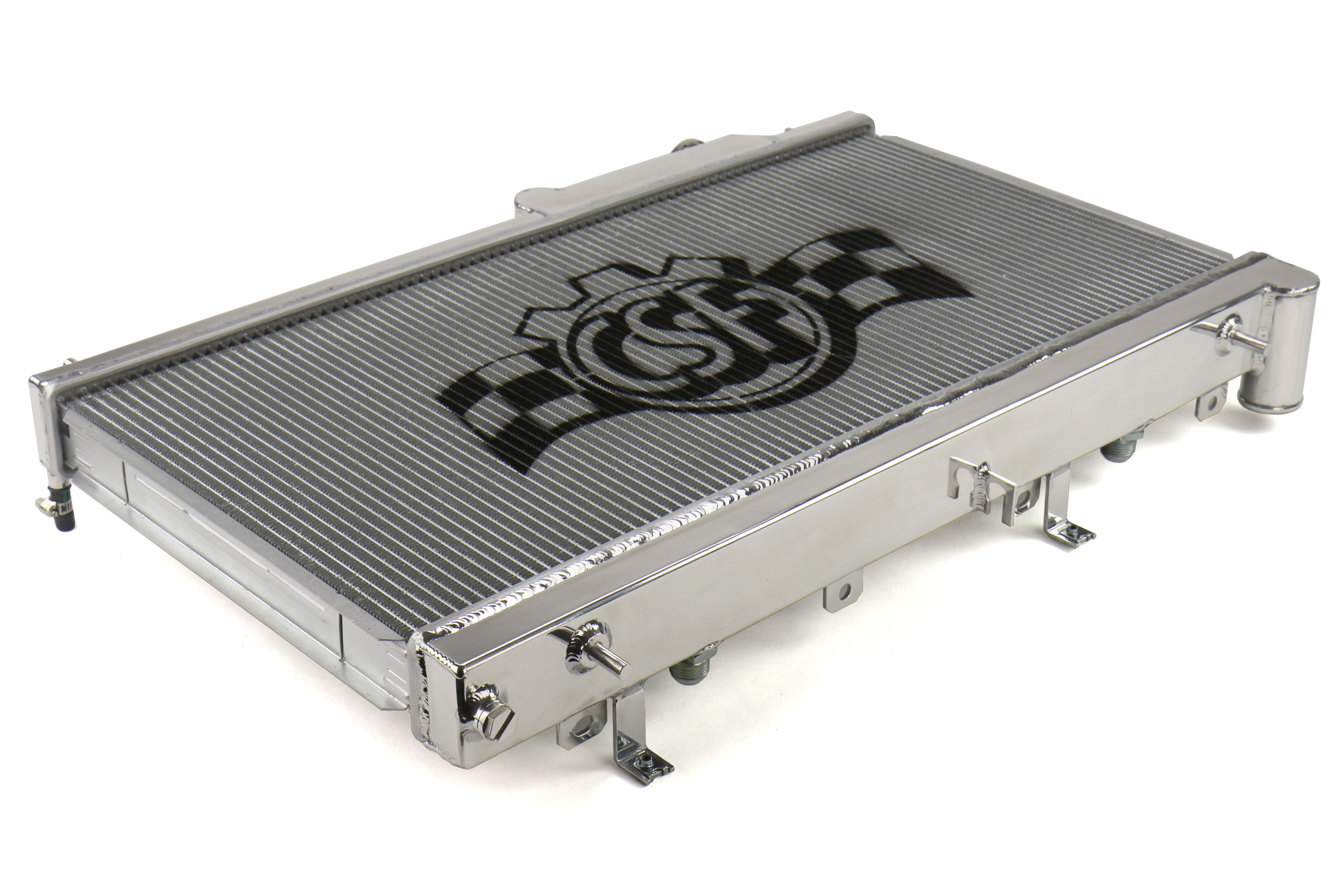 CSF Racing Aluminum Radiator with Built-in Oil Cooler