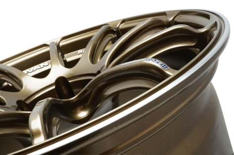 Advan RSIII 18x9.0 +35 Umber Bronze Metallic & Ring - 2015-2021 Subaru WRX & STI
