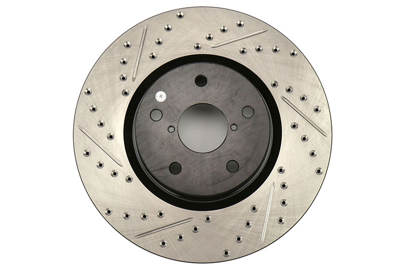 Stoptech Drilled and Slotted Rotor Single Front Right
