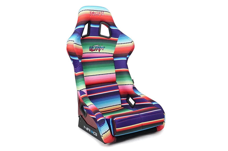 NRG Innovations FRP PRISMA MexiCali Edition Bucket Seat (Large)