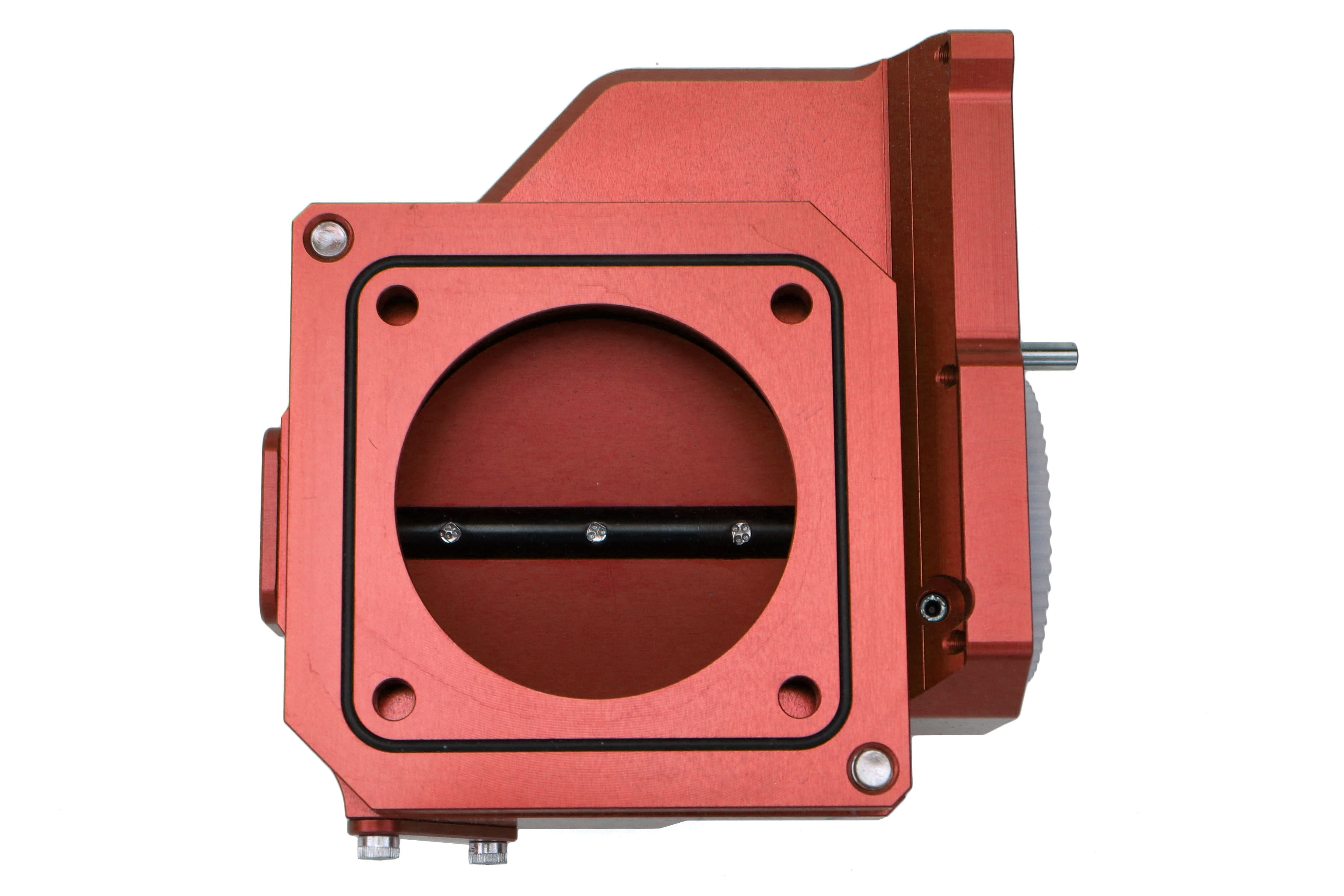 Boomba Racing 75mm DBW Throttle Body Red 2004+ Subaru STISubispeed