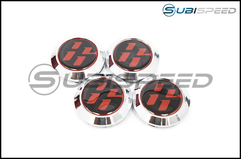 SubiSpeed Custom Enkei RPF1 Wheel Center Caps Universal86Chrome Cap