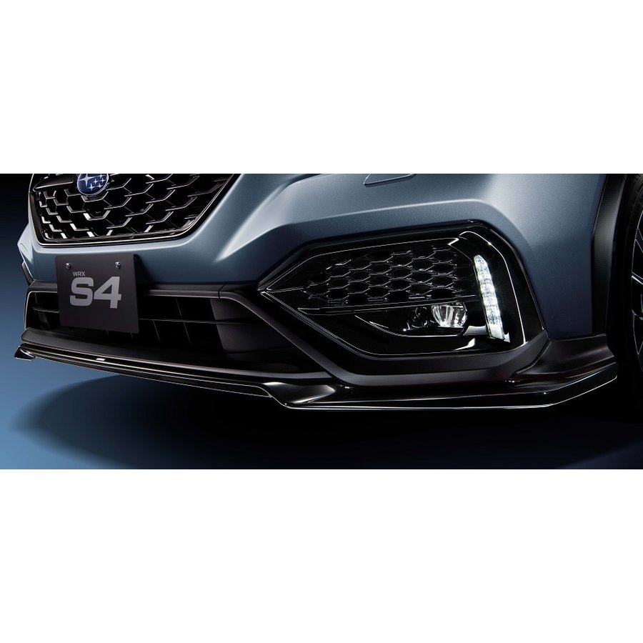 Subaru OEM STI Front Lip Under Spoiler Black