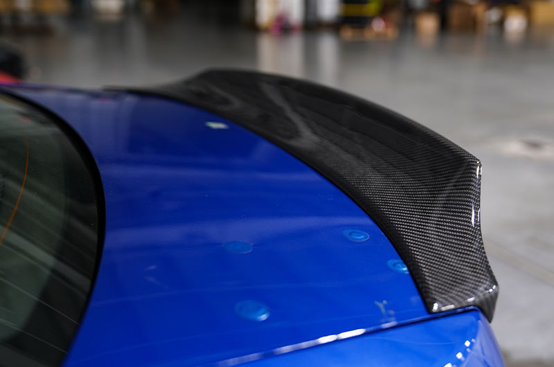 OLM RD2 Style Carbon Fiber Duckbill Spoiler 20152021 Subaru WRX/STI