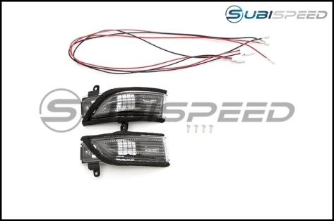 OLM OE+ Turn Signal Mirror Install Package - 2015-2020 Subaru WRX & STI / 2015-2017 Crosstrek