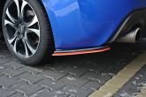 Maxton Design V2 Redline Rear Side Splitters - 2013-2021 Subaru BRZ