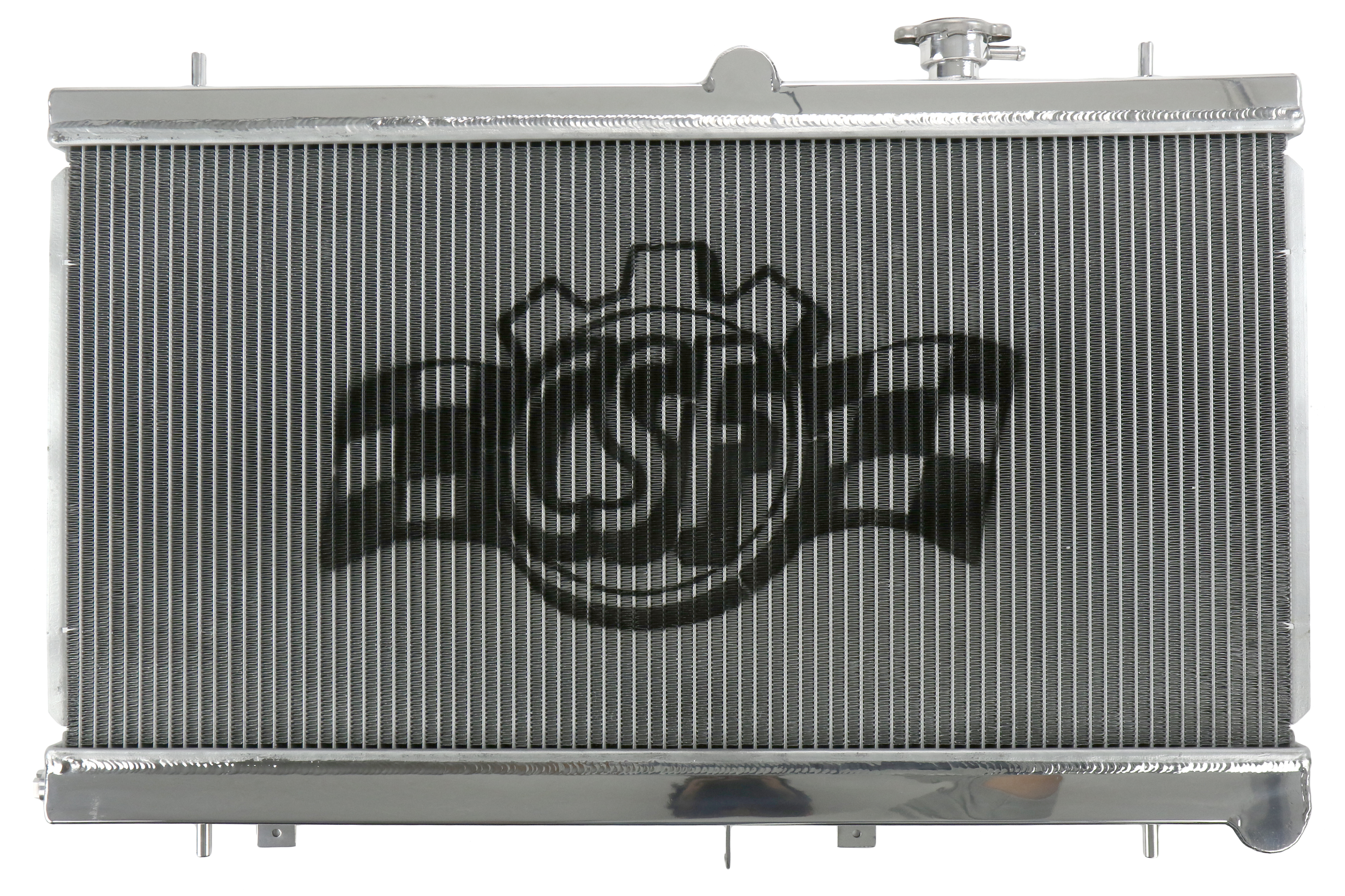 CSF Racing Radiator w/ Built-in Oil Cooler and Sandwich Plate