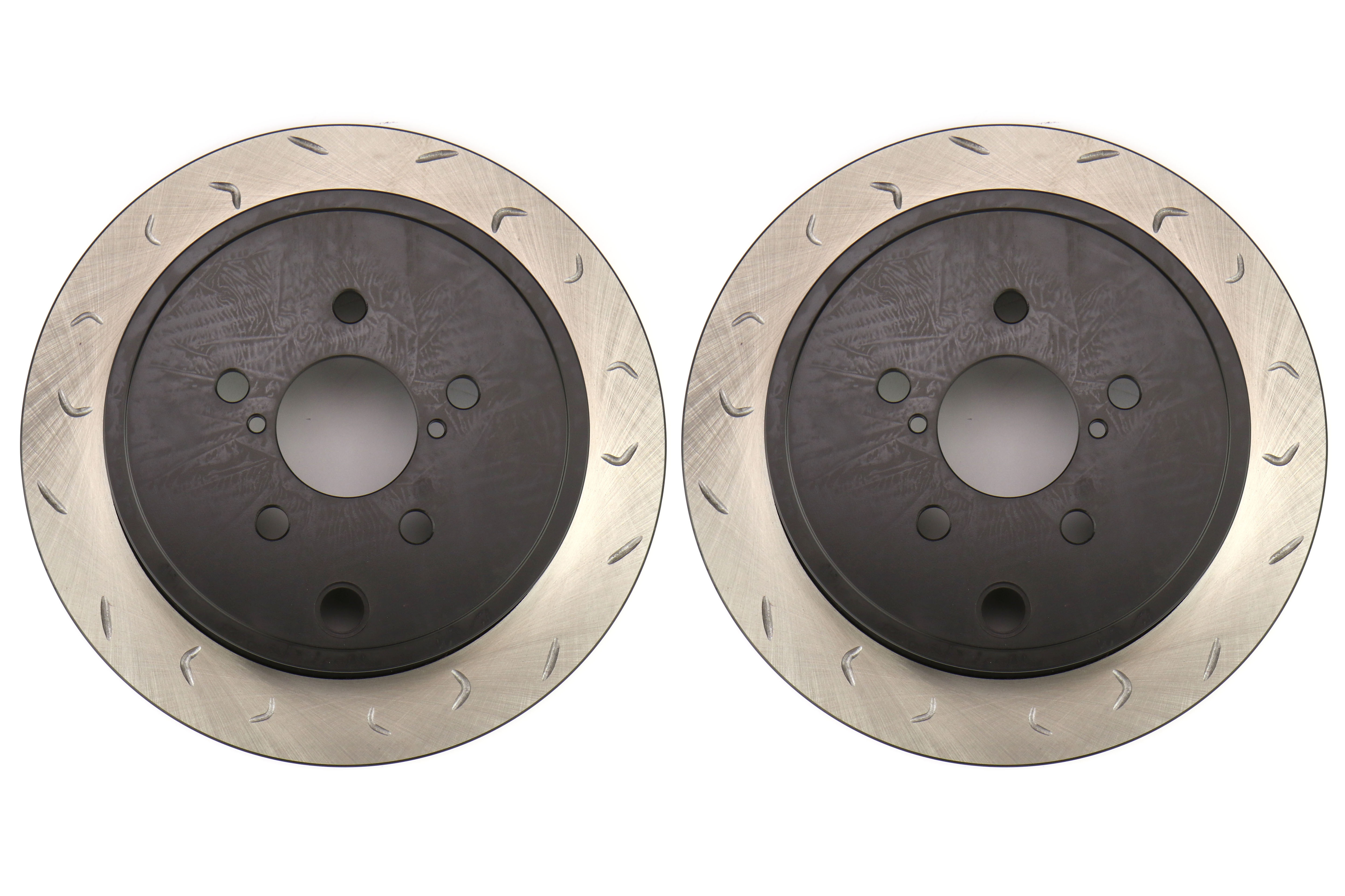 FactionFab Slotted Rear Rotor Pair 