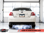 AWE Touring Edition Exhaust (Black or Chrome Tips, 102mm) - 2015-2021 Subaru WRX