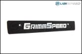 GrimmSpeed front License Plate Delete - 2015+ WRX / 2015+ STI