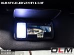 OLM Style Series LED Vanity Mirror Lights - 2015-2020 Subaru WRX & STI / 2013-2020 Scion FR-S / Subaru BRZ Limited / Toyota 86