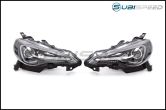 Spec-D Sequential Signal Projector Headlights Glossy Black - 2013-2016 FRS