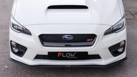 Flow Designs Front Splitter V1 - 2015+ WRX / 2015+ STI