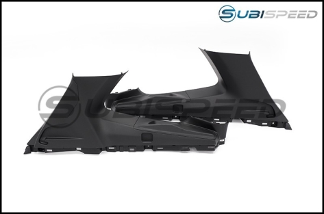 Subaru JDM tS Black D Pillars - 2014+ Forester