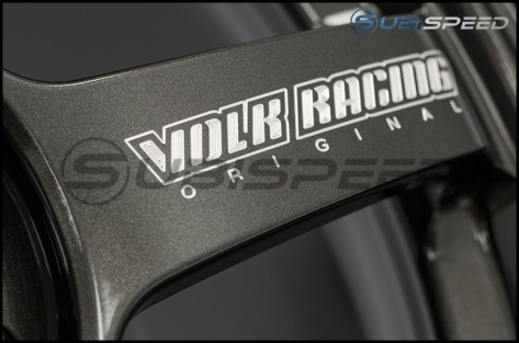 Volk TE37 SAGA Diamond Dark Gunmetal 18x9.5 +38 - 2015+ WRX / 2015+ STI