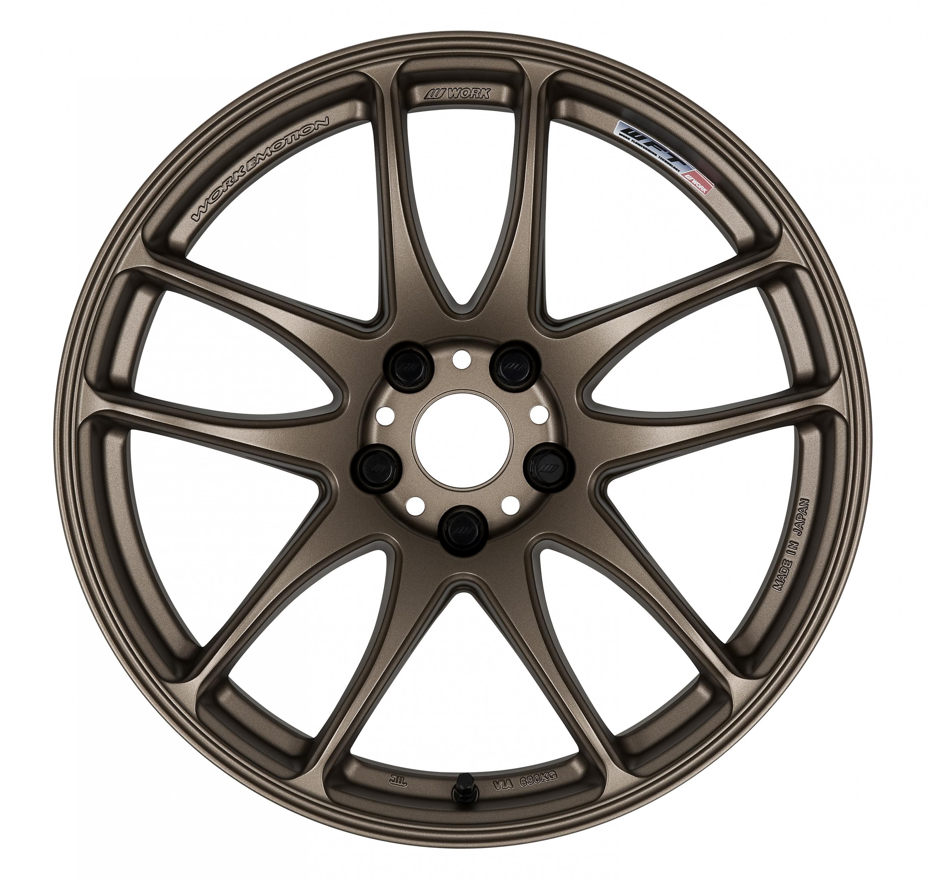 WORK Emotion CR Kiwami 19x9.5 +38 Matte Bronze - 2015+ WRX / STI|Subispeed