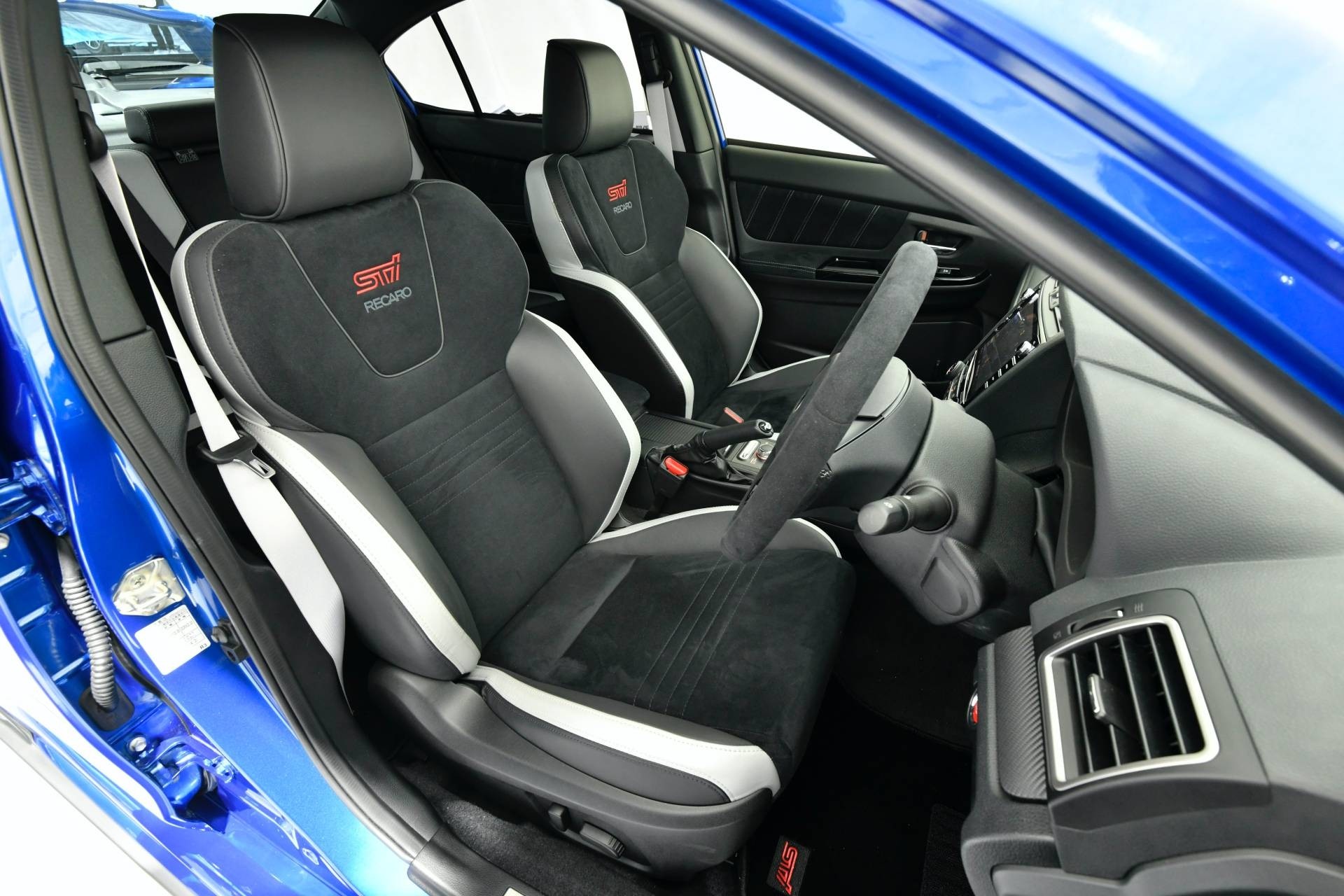 Subaru OEM Silver Final Edition Front Seat Belt - 2015+ WRX / 2015+ STI