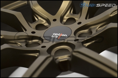 Option Lab R716 18x9.5 +35 Formula Bronze - 2013+ FR-S / BRZ / 86 / 2014+ Forester