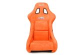 NRG Innovations FRP Ultra Edition Bucket Seat - Orange - Universal