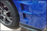 OLM S207 Style Paint Matched Rear Bumper Vent Inserts - 2015-2021 Subaru WRX & STI