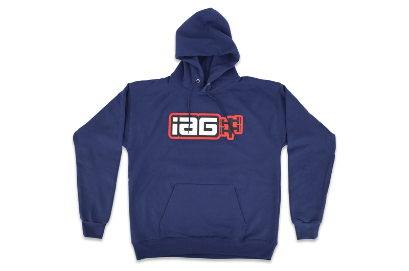 IAG Performance IAG Boxer Logo Hoodie - Navy