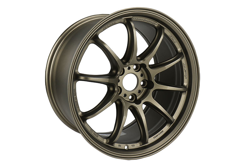 WORK Emotion ZR10 18x9.5 +38 5x114.3 (AHG) Matte Bronze w/Deep Concave Face