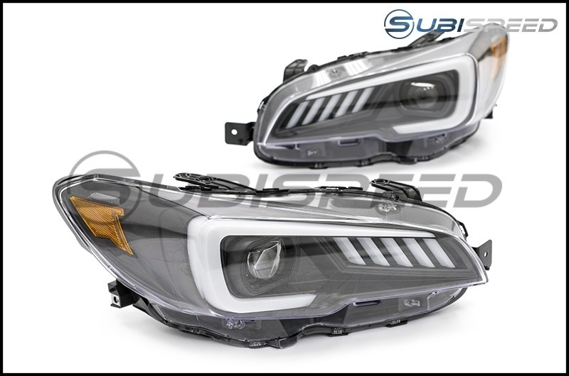 SubiSpeed Headlight / JDM Style DRL Bezel Lighting Combo - 15-17 WRX / 18-20 WRX Base and Premium / 15-17 STI