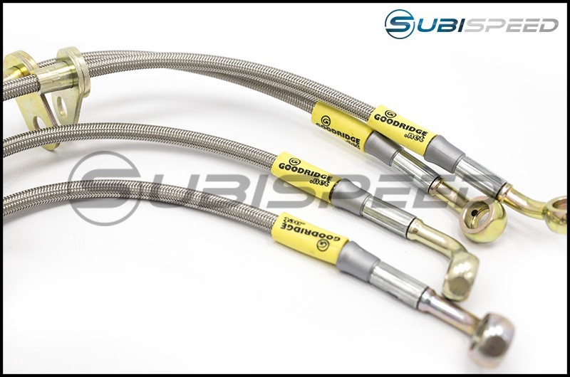 Goodridge Front and Rear Stainless Steel Brake Lines 2015+ STISubispeed