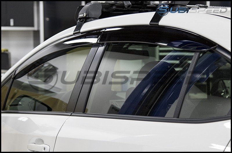 11-14 Genuine OEM WRX STi Subaru Side Window Deflectors Vent Visors 