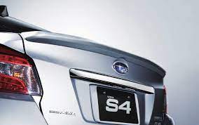 WRX S4 JDM Chrome Trunk Garnish