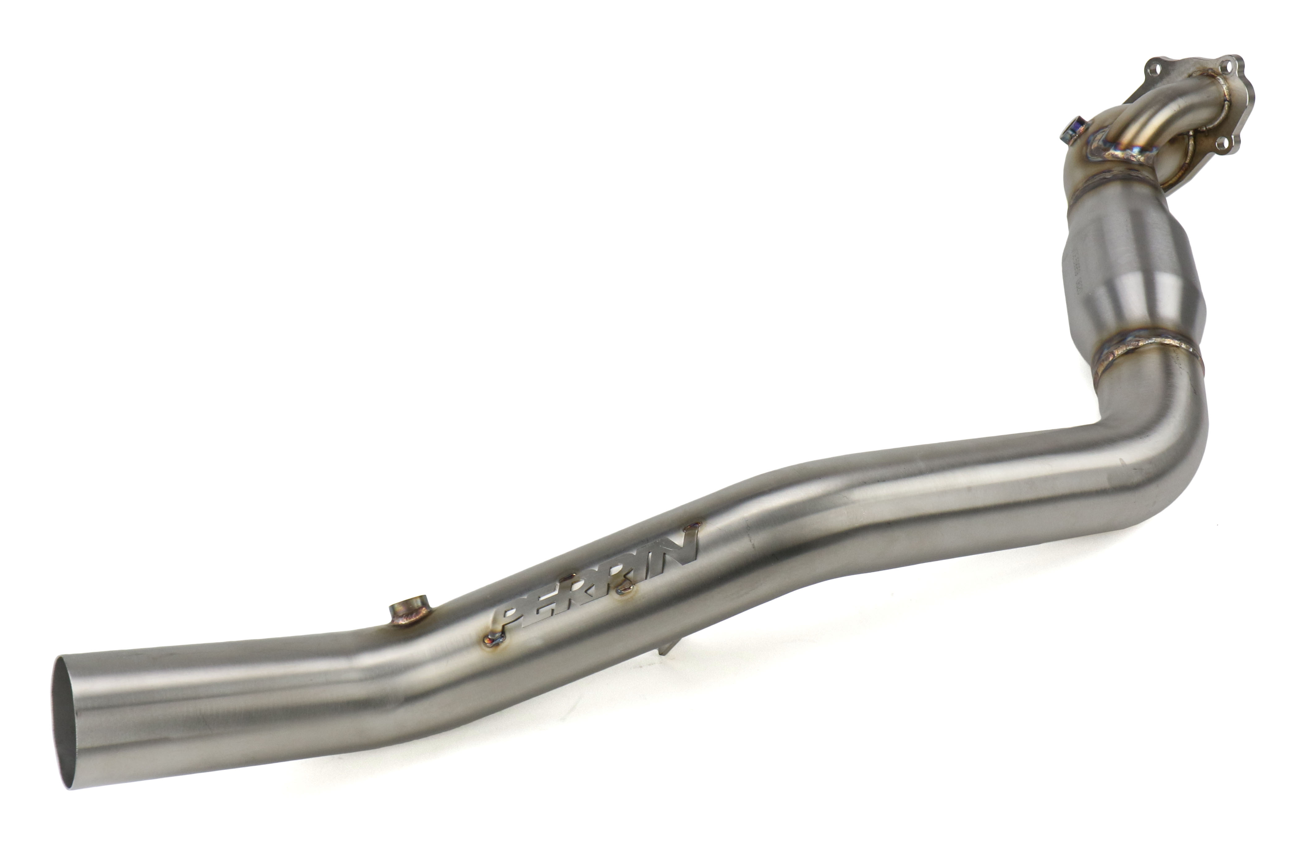 PERRIN Downpipe with Catalytic Converter