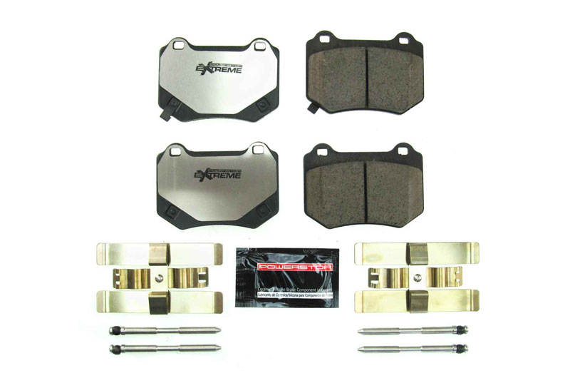 Power Stop Z26 Street Performance Carbon Fiber Ceramic Compound Rear Brake Pads