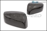 Carbon Reproductions Replacement Mirror Covers (No Turn Signal Hole) - 2015+ WRX