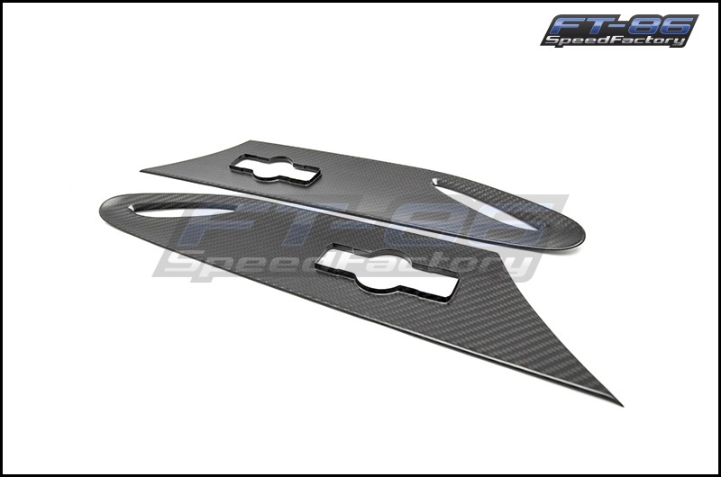 OLM S-line Dry Carbon Fender Inserts