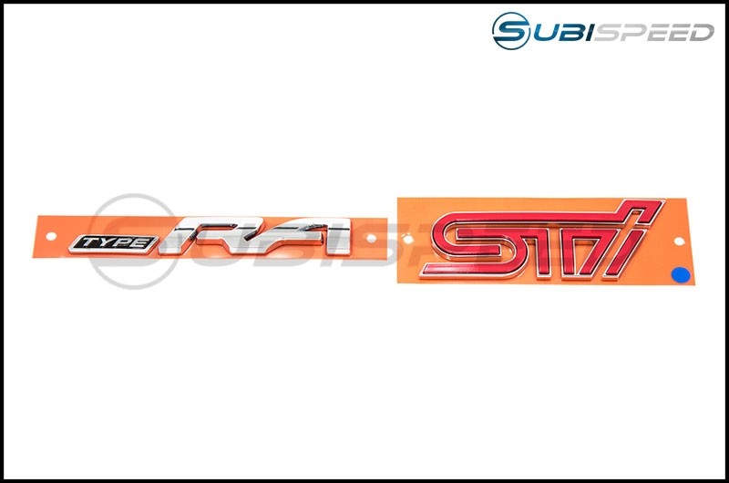 Subaru OEM Type RA Trunk Emblem